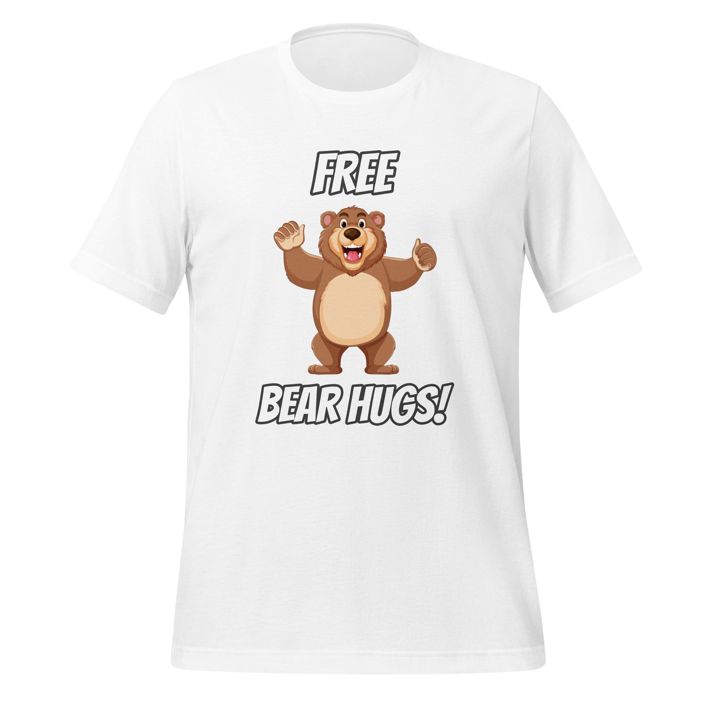 FREE BEAR HUGS Unisex t-shirt